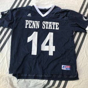 PENN STATE NITTANY LIONS FOOTBALL JERSEY # 14 XXL 2XL RUSSELL